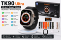 ⌚ TK90 Ultra 10-in-1 Smart Watch – Big Display | Wireless Charging | Premium Quality